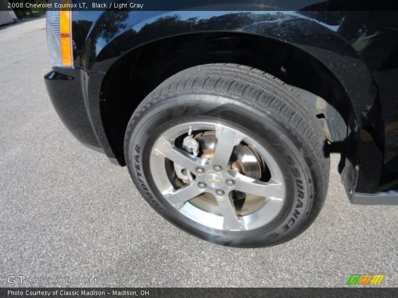 Black / Light Gray 2008 Chevrolet Equinox LT