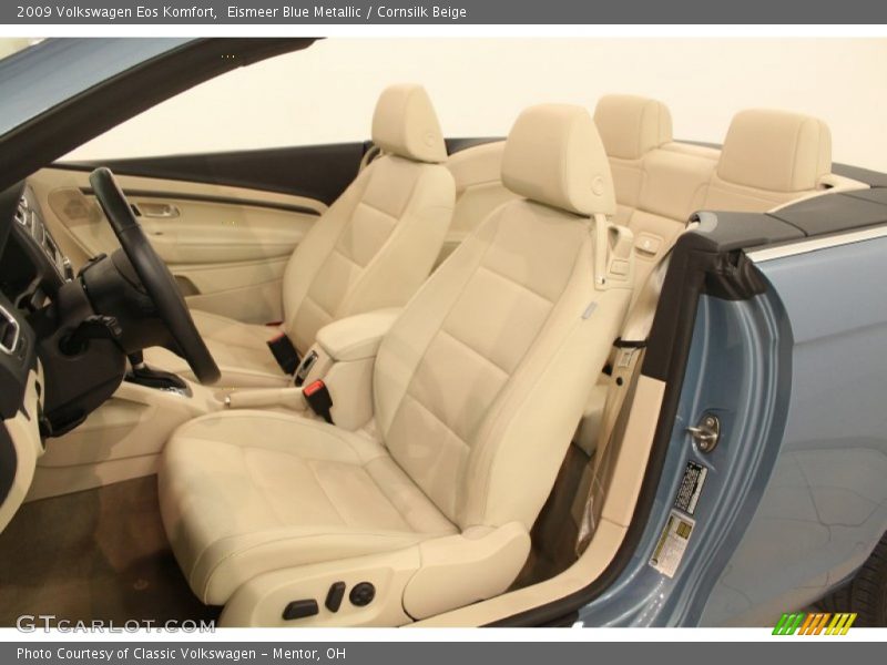 Front Seat of 2009 Eos Komfort