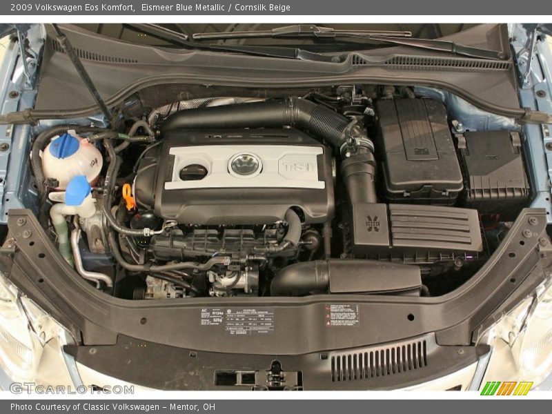  2009 Eos Komfort Engine - 2.0 Liter FSI Turbocharged DOHC 16-Valve 4 Cylinder