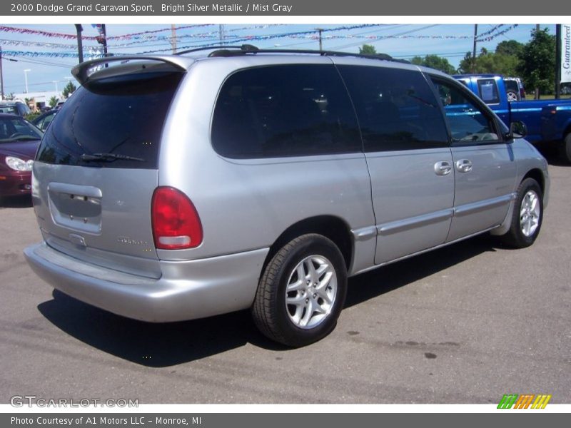 Bright Silver Metallic / Mist Gray 2000 Dodge Grand Caravan Sport