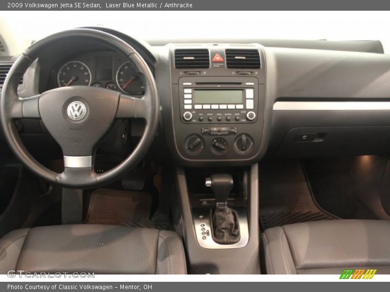 Laser Blue Metallic / Anthracite 2009 Volkswagen Jetta SE Sedan