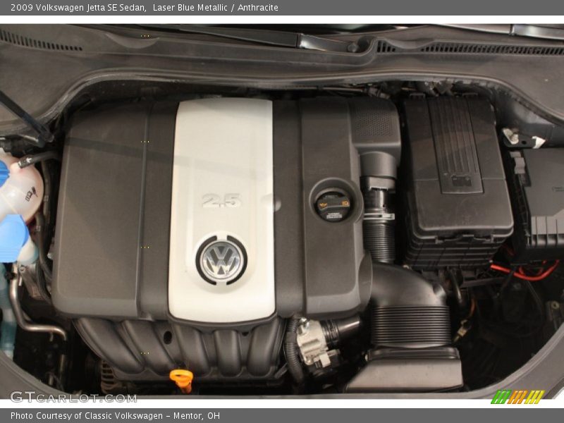 Laser Blue Metallic / Anthracite 2009 Volkswagen Jetta SE Sedan