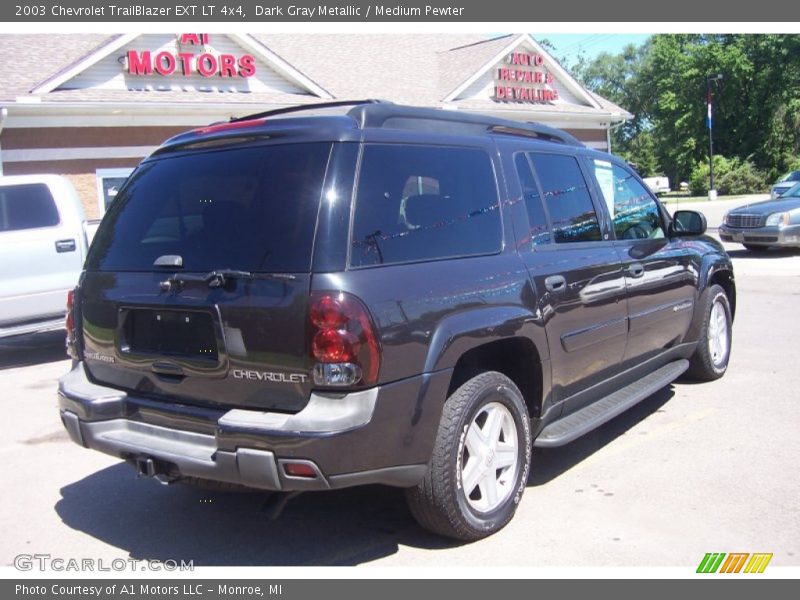 Dark Gray Metallic / Medium Pewter 2003 Chevrolet TrailBlazer EXT LT 4x4