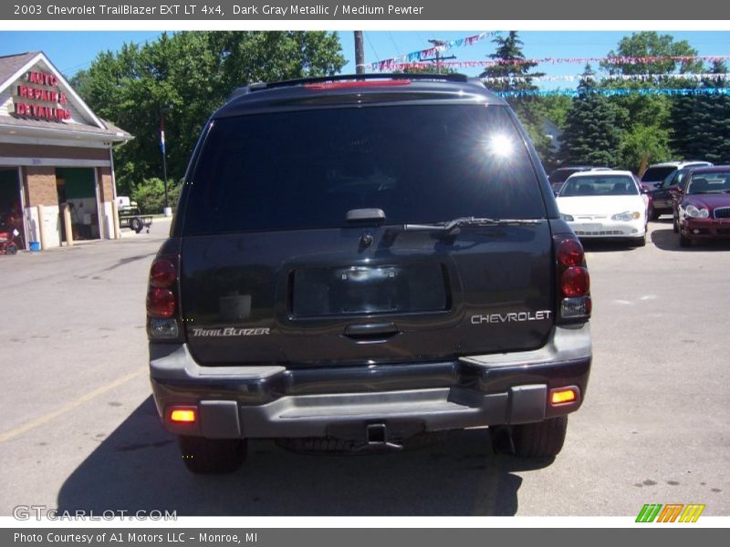 Dark Gray Metallic / Medium Pewter 2003 Chevrolet TrailBlazer EXT LT 4x4