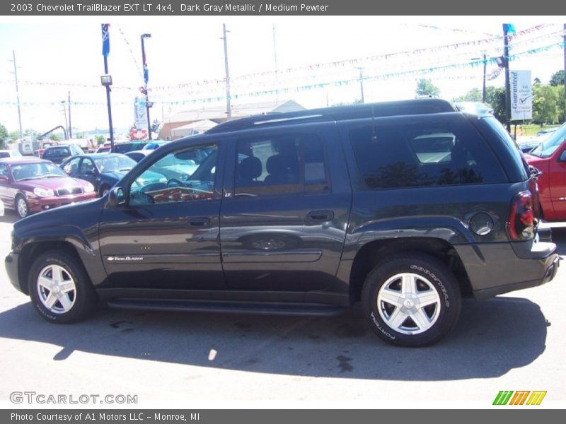 Dark Gray Metallic / Medium Pewter 2003 Chevrolet TrailBlazer EXT LT 4x4