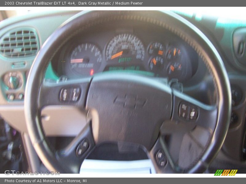 Dark Gray Metallic / Medium Pewter 2003 Chevrolet TrailBlazer EXT LT 4x4
