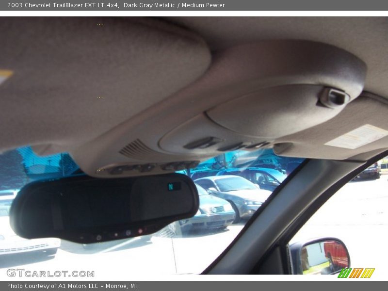 Dark Gray Metallic / Medium Pewter 2003 Chevrolet TrailBlazer EXT LT 4x4