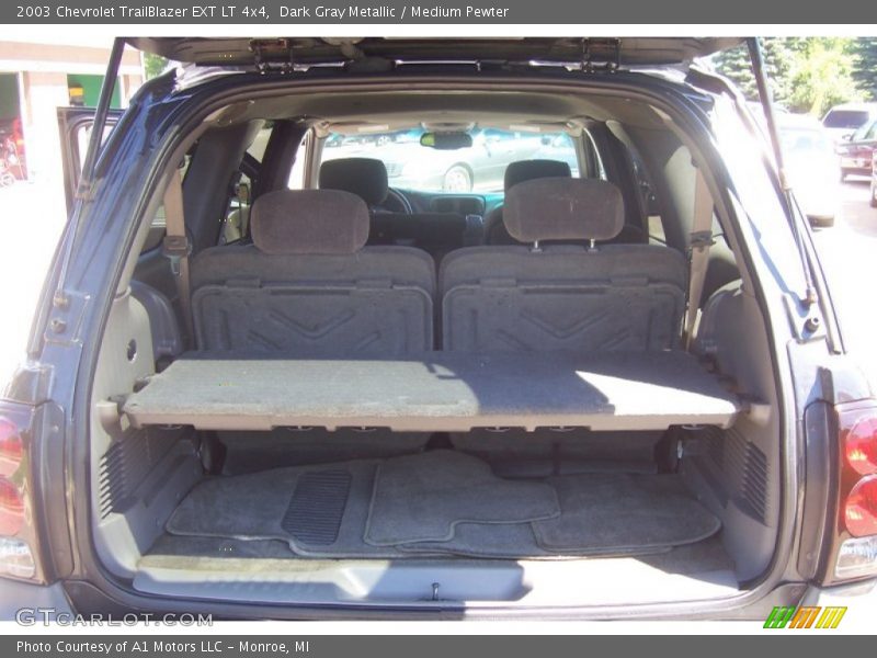 Dark Gray Metallic / Medium Pewter 2003 Chevrolet TrailBlazer EXT LT 4x4