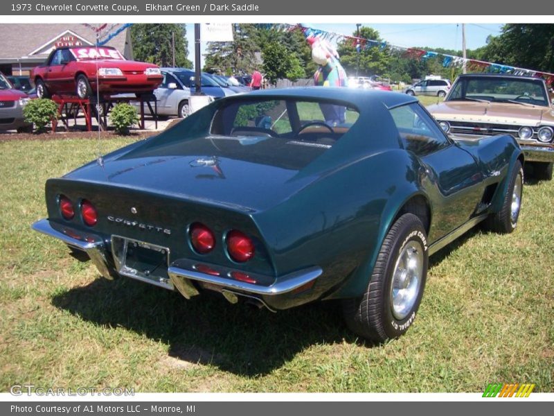  1973 Corvette Coupe Elkhart Green