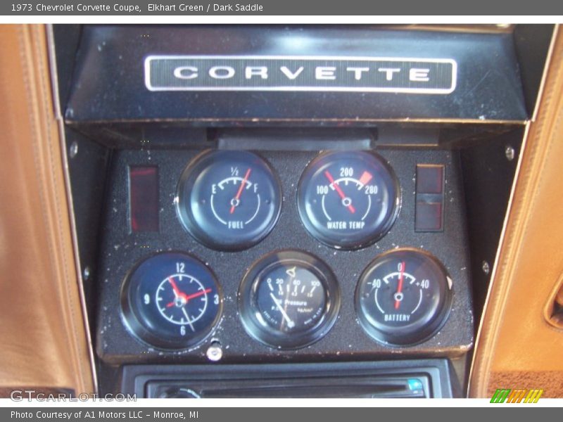  1973 Corvette Coupe Coupe Gauges
