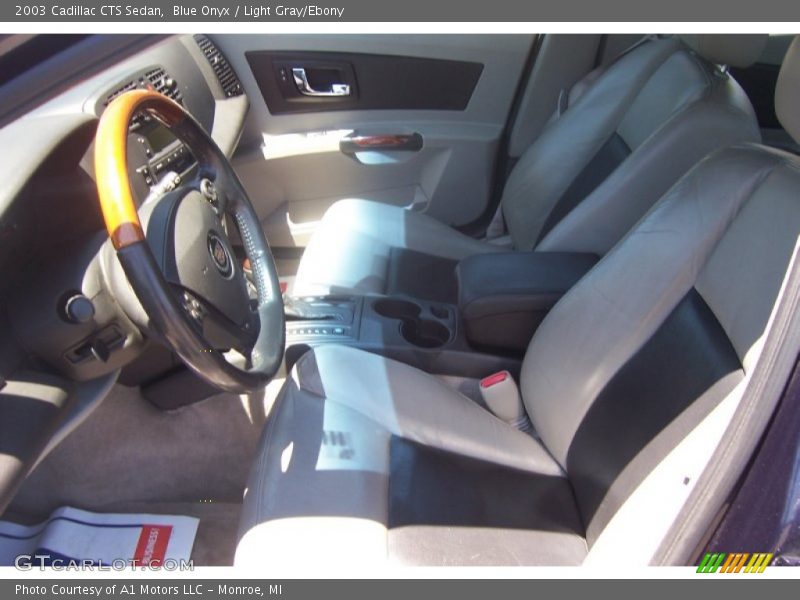 Blue Onyx / Light Gray/Ebony 2003 Cadillac CTS Sedan