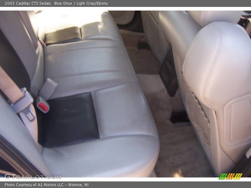 Blue Onyx / Light Gray/Ebony 2003 Cadillac CTS Sedan
