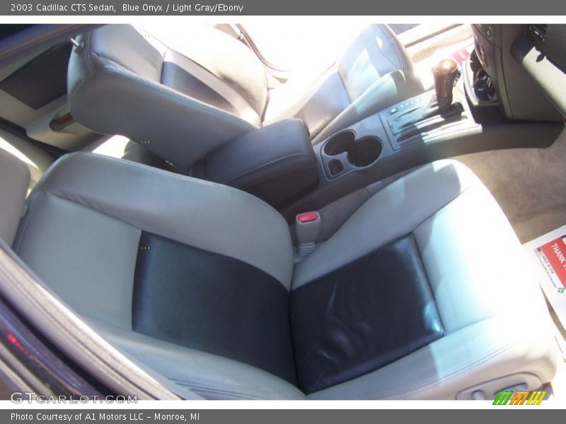 Blue Onyx / Light Gray/Ebony 2003 Cadillac CTS Sedan