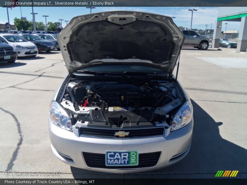 Silverstone Metallic / Ebony Black 2008 Chevrolet Impala LT
