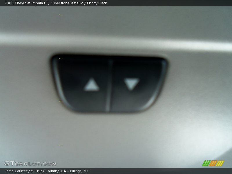 Silverstone Metallic / Ebony Black 2008 Chevrolet Impala LT