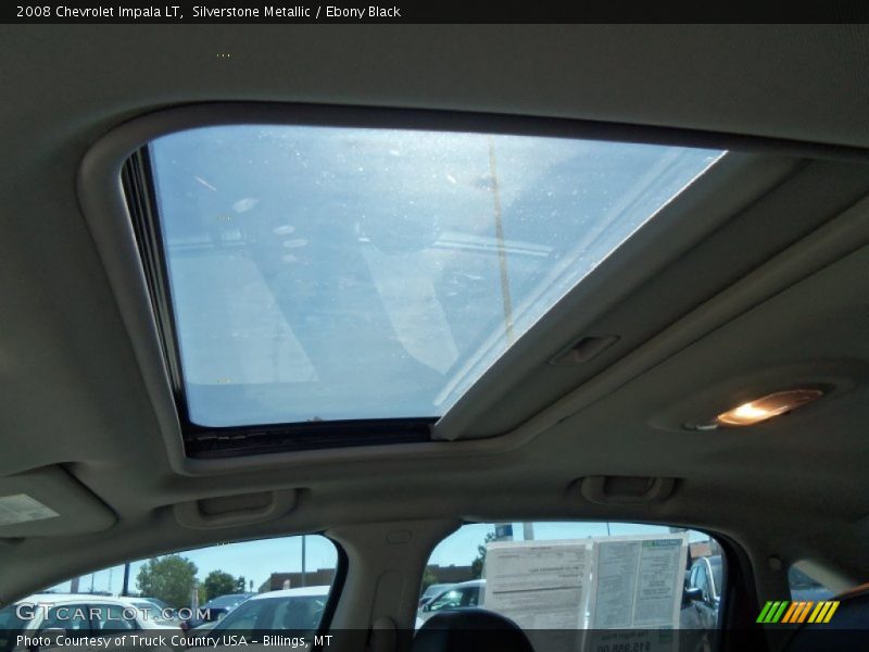 Silverstone Metallic / Ebony Black 2008 Chevrolet Impala LT