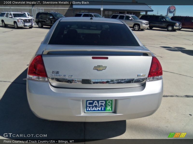 Silverstone Metallic / Ebony Black 2008 Chevrolet Impala LT