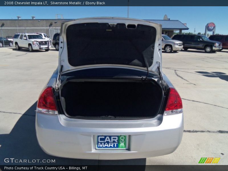 Silverstone Metallic / Ebony Black 2008 Chevrolet Impala LT