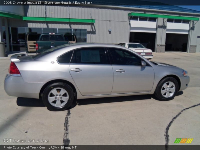 Silverstone Metallic / Ebony Black 2008 Chevrolet Impala LT