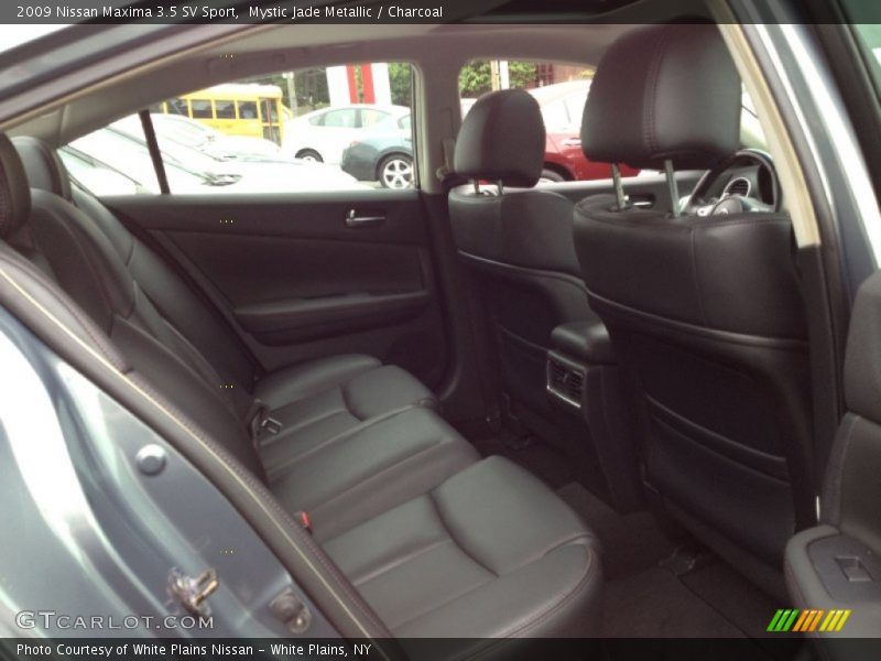 Mystic Jade Metallic / Charcoal 2009 Nissan Maxima 3.5 SV Sport