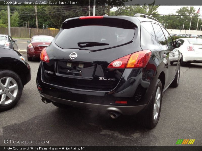 Super Black / Black 2009 Nissan Murano SL AWD