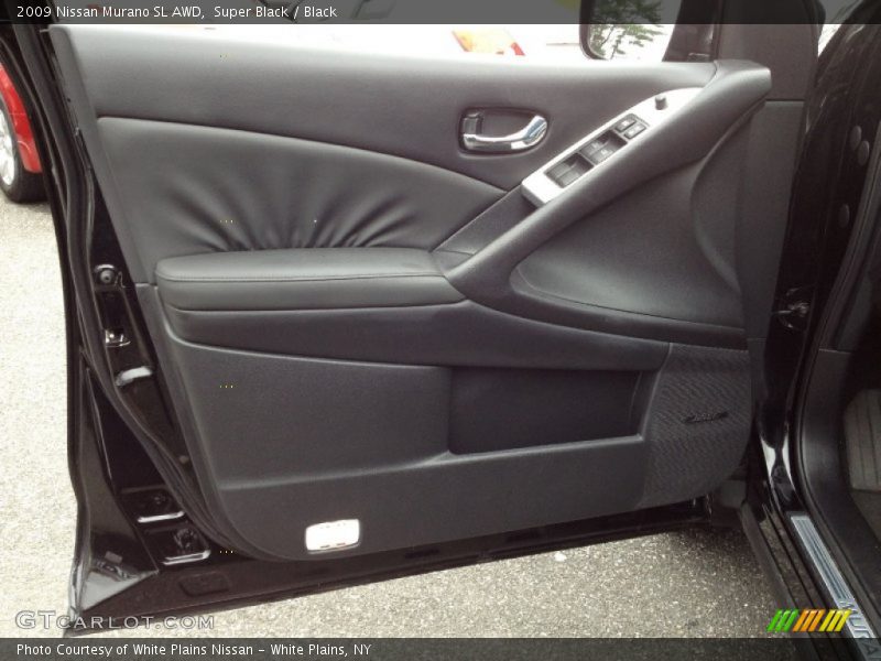 Super Black / Black 2009 Nissan Murano SL AWD