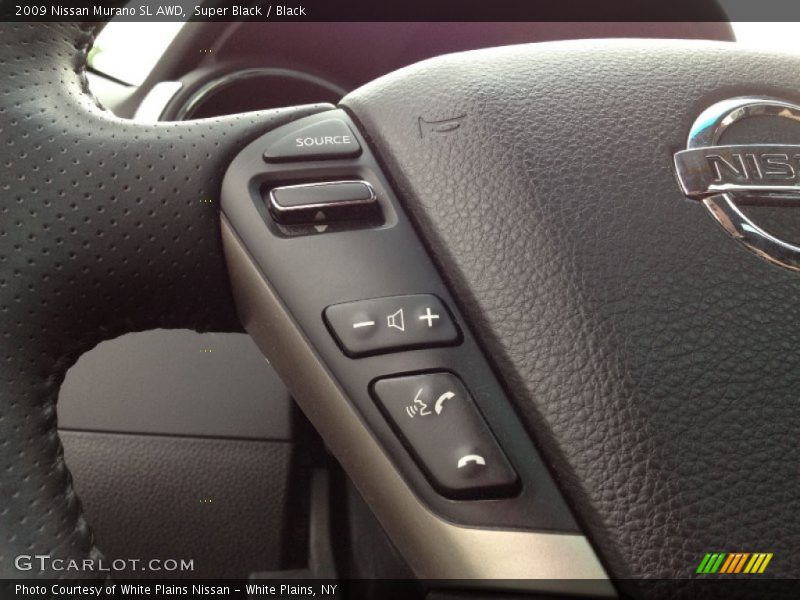 Super Black / Black 2009 Nissan Murano SL AWD