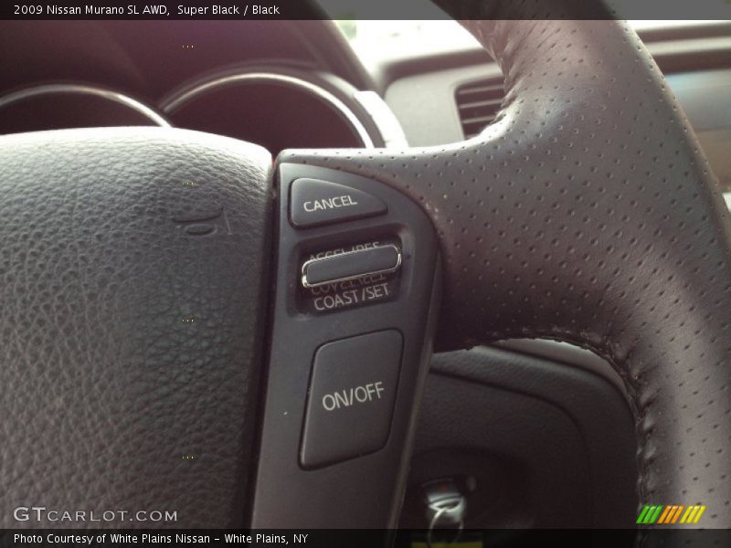 Super Black / Black 2009 Nissan Murano SL AWD