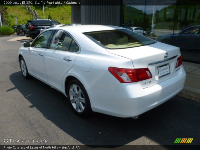 Starfire Pearl White / Cashmere 2009 Lexus ES 350