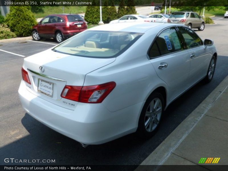 Starfire Pearl White / Cashmere 2009 Lexus ES 350