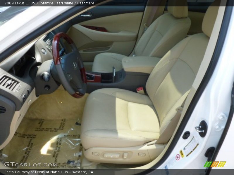 Starfire Pearl White / Cashmere 2009 Lexus ES 350