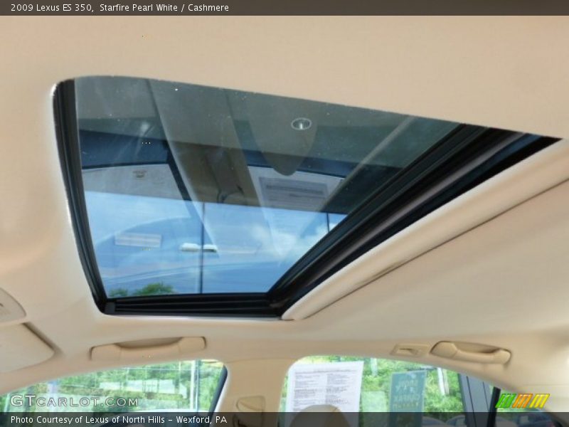 Starfire Pearl White / Cashmere 2009 Lexus ES 350