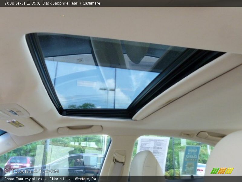 Black Sapphire Pearl / Cashmere 2008 Lexus ES 350