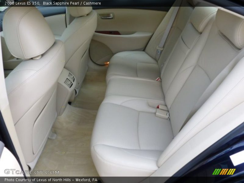 Black Sapphire Pearl / Cashmere 2008 Lexus ES 350