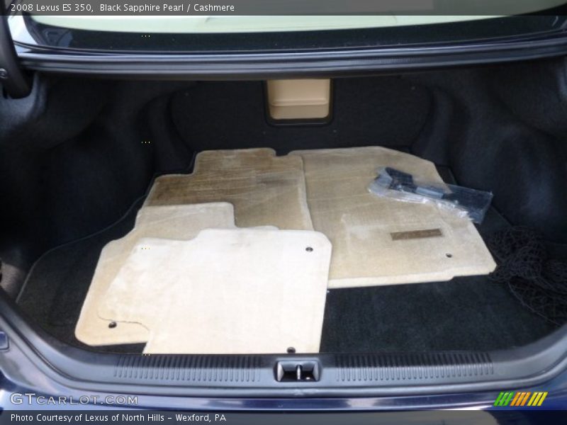 Black Sapphire Pearl / Cashmere 2008 Lexus ES 350