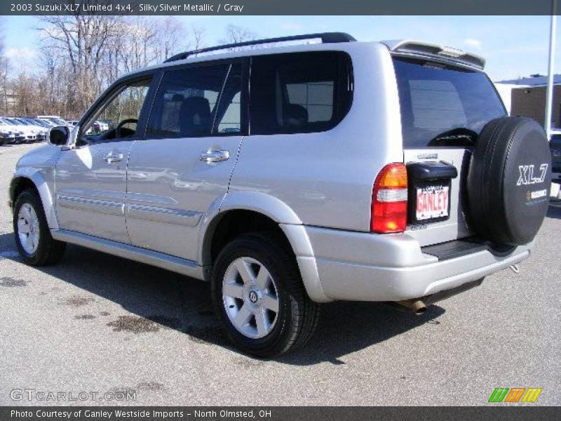 Silky Silver Metallic / Gray 2003 Suzuki XL7 Limited 4x4