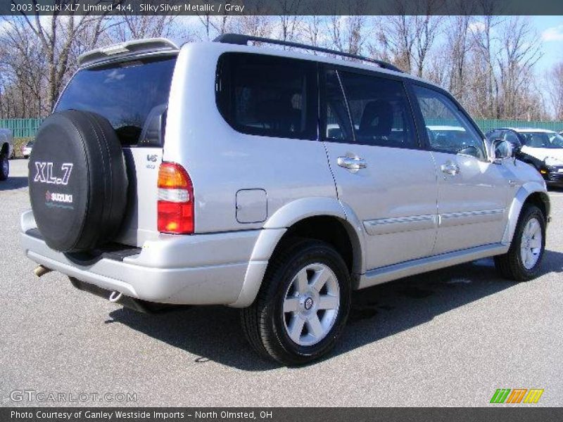 Silky Silver Metallic / Gray 2003 Suzuki XL7 Limited 4x4