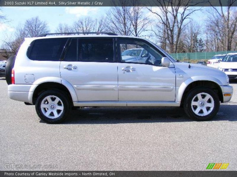 Silky Silver Metallic / Gray 2003 Suzuki XL7 Limited 4x4