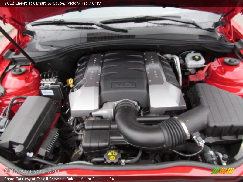 Victory Red / Gray 2012 Chevrolet Camaro SS Coupe