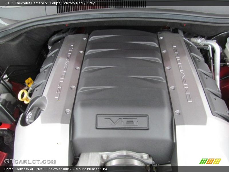 Victory Red / Gray 2012 Chevrolet Camaro SS Coupe