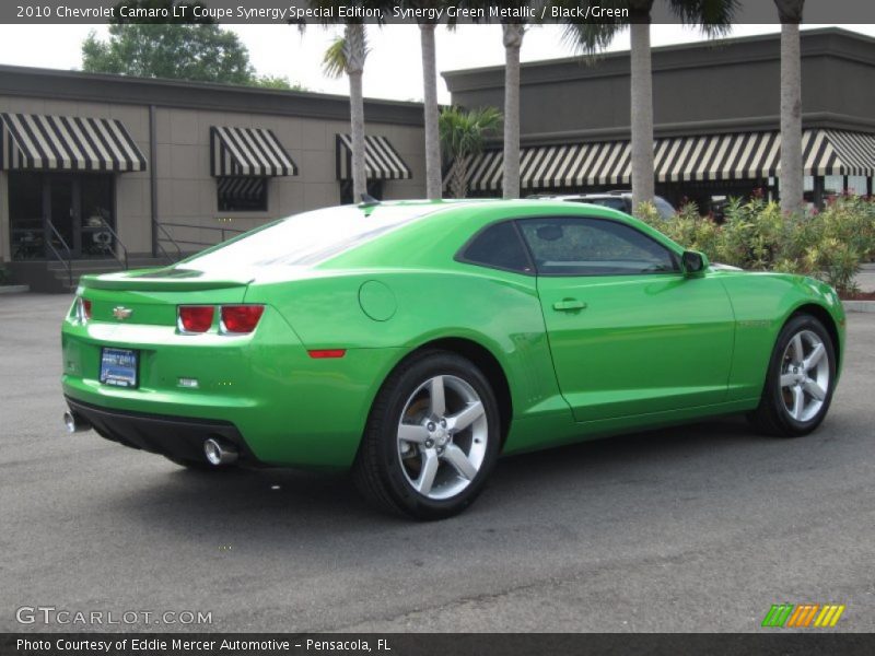 Synergy Green Metallic / Black/Green 2010 Chevrolet Camaro LT Coupe Synergy Special Edition
