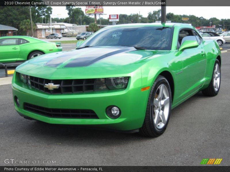 Front 3/4 View of 2010 Camaro LT Coupe Synergy Special Edition