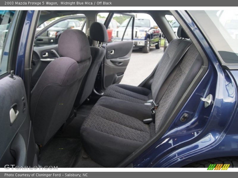 Midnight Blue Mica / Off Black 2003 Mazda Protege 5 Wagon