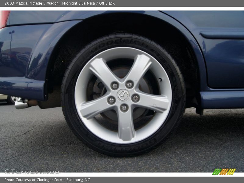 Midnight Blue Mica / Off Black 2003 Mazda Protege 5 Wagon