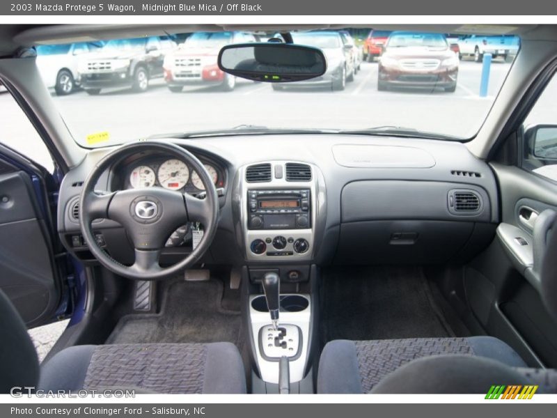 Midnight Blue Mica / Off Black 2003 Mazda Protege 5 Wagon