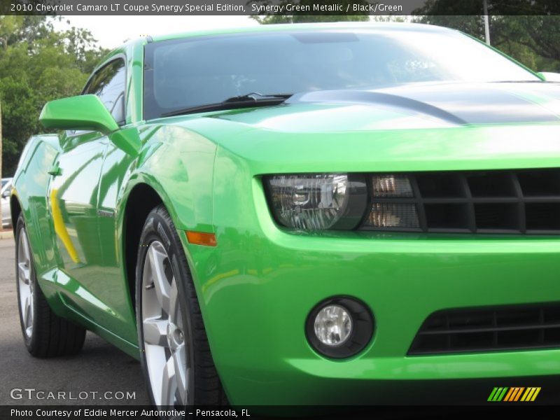 Synergy Green Metallic / Black/Green 2010 Chevrolet Camaro LT Coupe Synergy Special Edition