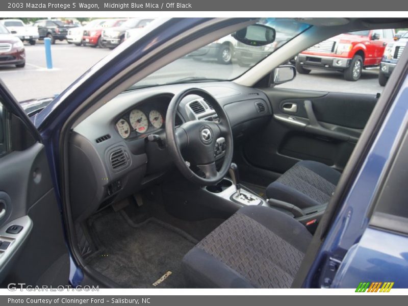 Midnight Blue Mica / Off Black 2003 Mazda Protege 5 Wagon