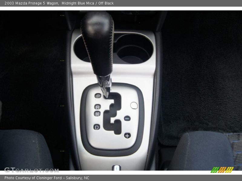 Midnight Blue Mica / Off Black 2003 Mazda Protege 5 Wagon