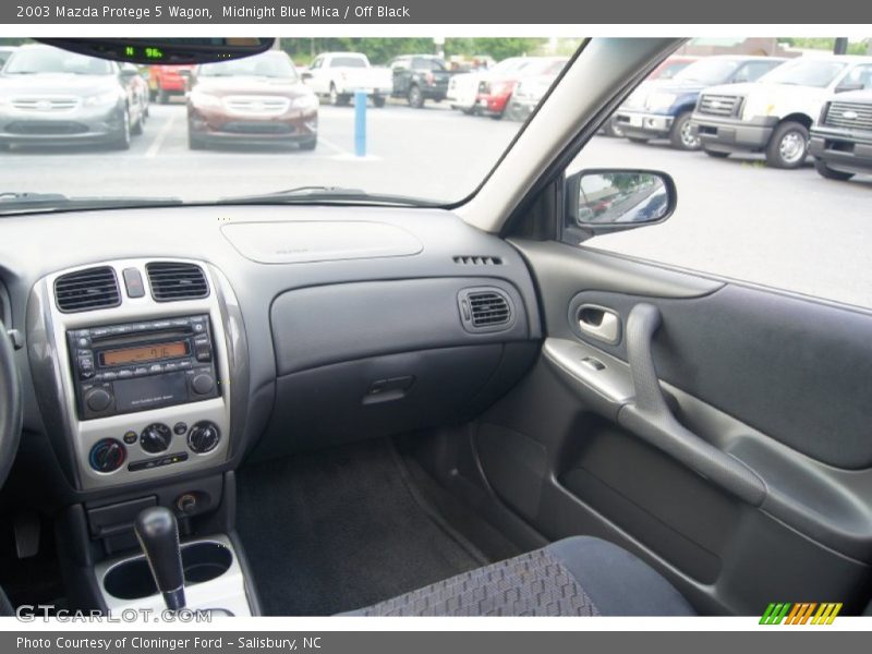 Midnight Blue Mica / Off Black 2003 Mazda Protege 5 Wagon