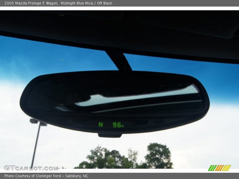 Midnight Blue Mica / Off Black 2003 Mazda Protege 5 Wagon